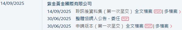 紫金黄金国际，通过香港上市聆讯，或很快启动IPO招股